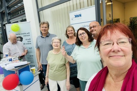 Selfie mit Monika Hofmann (SPD)