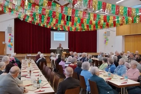 Gut besucht - Mitglieder bei der Jahreshauptversammlung