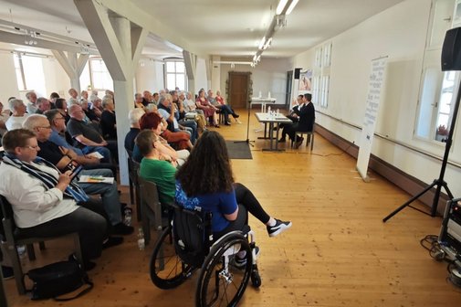 Veranstaltung im Saal Juliane v. Hessen, Kloster Haydau