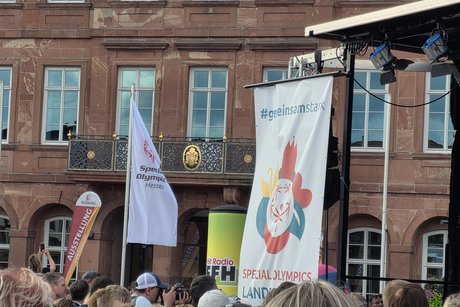 Eröffnungsfeier Special Olympics Landesspiele Hessen in Hanau