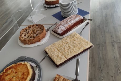 das Kuchenbuffet
