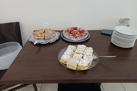 Selbsgebackner Kuchen zum Fr&uuml;hlingskaffee des VdK Dornheim