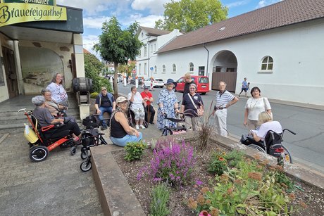 Treffpunkt zum Kerwespaziergang