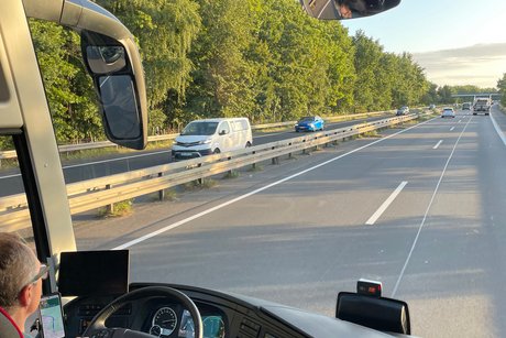 Fahrt von Michelstadt nach Eisenach