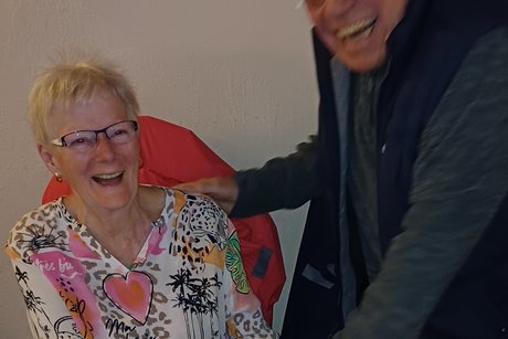 Auf der Jahreshauptversammlung kann auch gelacht werden