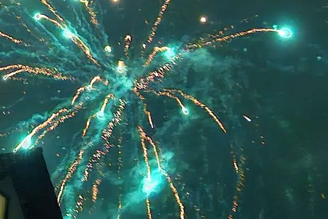 Feuerwerk &uuml;ber H&ouml;chst