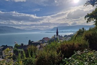 Blick auf den Attersee