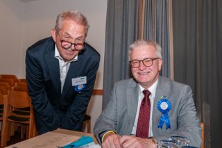 Claus Eckerlin und Michael Gahler - Abgeordneter des Europäischen Parlaments