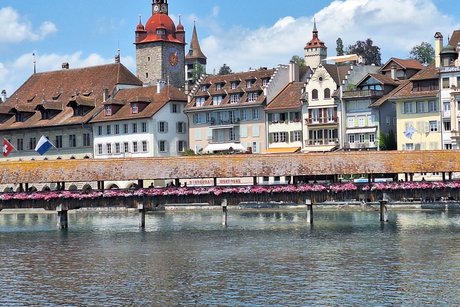 Zwischenstopp in Luzern.