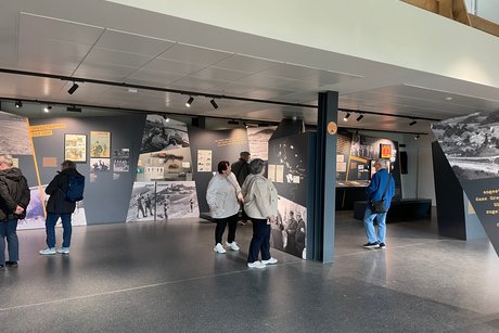 Ausstellungshalle des Grenzmuseums Schifflersgrund