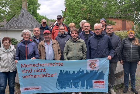 Teilnehmer der Ortsbegehung