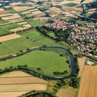 Blick von der Brandenburg auf Herleshausen