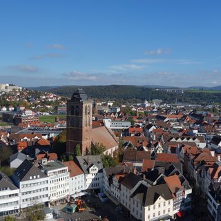 Blick auf Bad Hersfeld