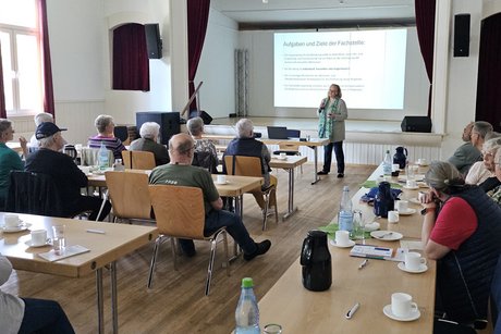 Veranstaltung Demenz mit Rednerin Veranstaltung Demenz mit Rednerin