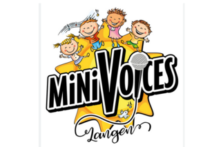 Das Bild zeigt das Logo des Kinderchor Mini Voices aus Langen