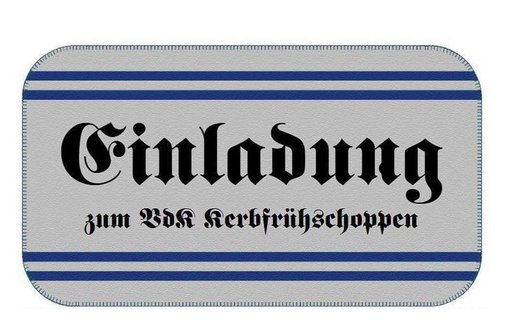 Herzliche Einladung zum VdK-Kerb-Fr&uuml;hschoppen 2026