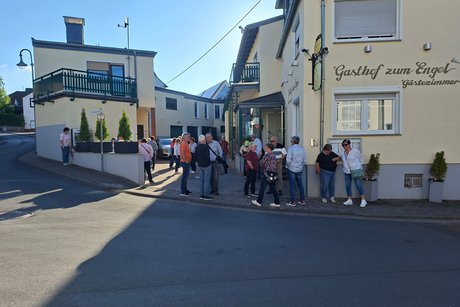 Tagesfahrt nach Lorsch ...auf nach Hause