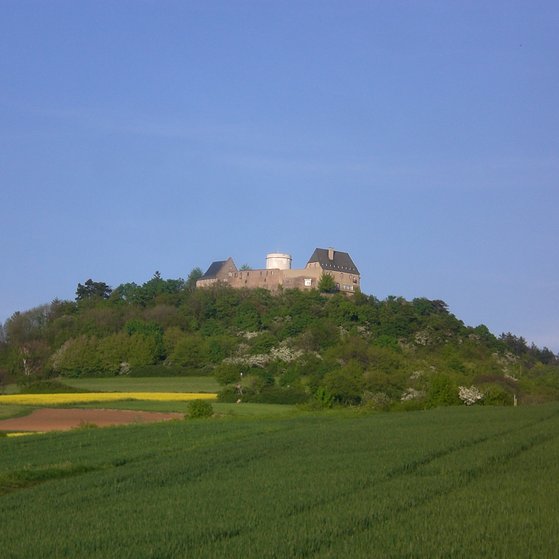 Die Veste Otzberg Warzeichen der Gemeinde Otzberg