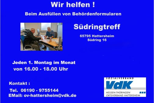 Wir helfen ! Wir helfen !