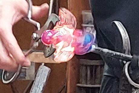 Vorführung Glasfabrik