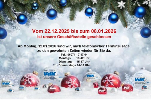 Nachricht, VdK Dieburg geschlossen