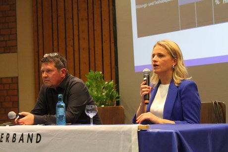 Verena Bentele Verena Bentele während Ihres Vortrages