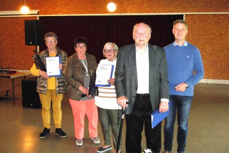 Geehrt für 25 Jahre VdK Martinhagen