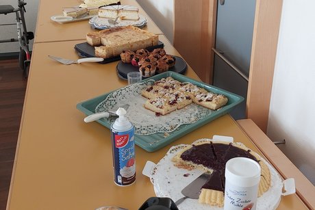 Das Kuchenbuffet