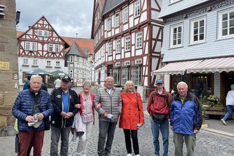 Eindrücke vom Hessentag-Kleine Gruppe des VdK-Busses