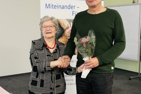 Gratulation Versammlungsleiter René Jung Gratulation Versammlungsleiter René Jung