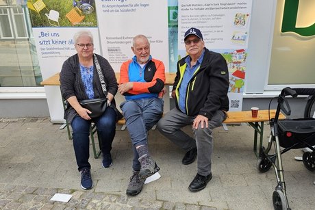 Bei uns sitzt keiner allein