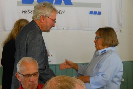 Helmut Lengle, der langjährige Kassierer des Ortsverbands