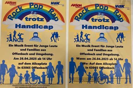 Rock Pop Rap - trotz Handicap