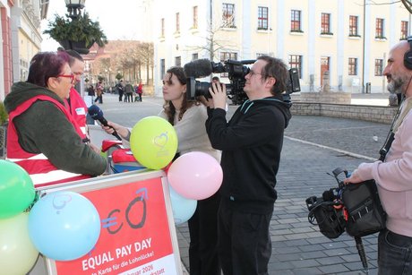 Das MDR Fernsehteam filmt