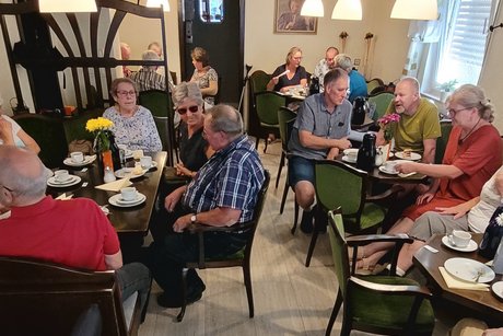 VdK Ortsverband Obermeiser, Mitglieder beim Kaffeenachmittag