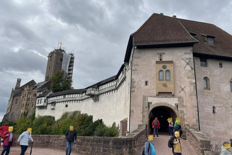 An der Wartburg in Eisenach