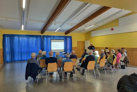 Peter Colditz trug lebhaft zum Thema KI vor