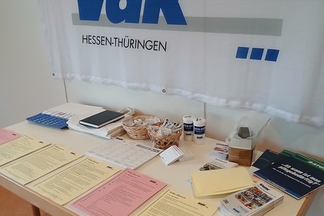 Infotisch des VdK