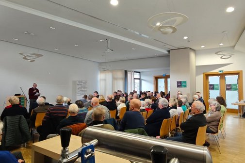 Bild Gemeindesaal Morschen Neujahrsempfang 2025