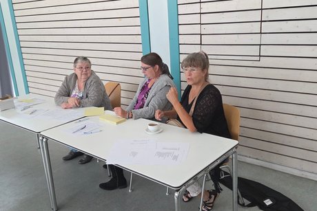 Die Anmeldung für die Teilnehmer an der Kreiskonferenz