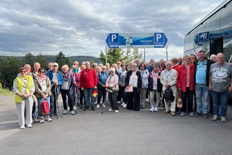 Die ganze Gruppe des Tagesauflugs