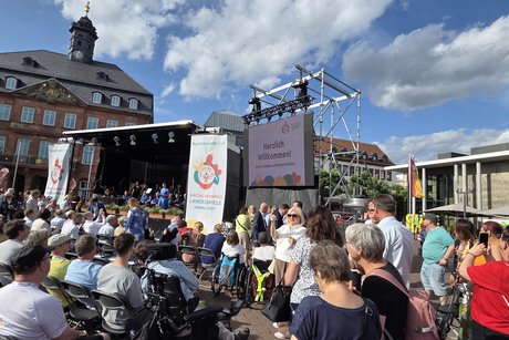 Eröffnungsfeier Special Olympics Landesspiele Hessen in Hanau