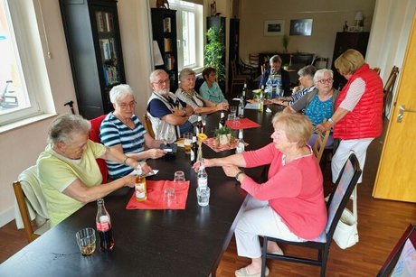 ...und einige hatten es sich im "Wohnzimmer" bequem gemacht