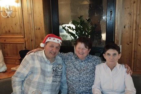 Sandro Scarabaccio mit Herz und Leidenschaft f&uuml;r die Verk&ouml;stigung zust&auml;ndig.