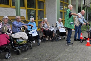 Rollator Training - Praktischer Teil 1