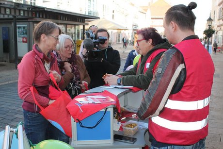 Das MDR Fernsehteam filmt