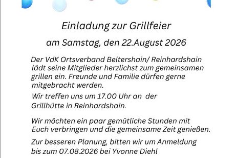 Einladung