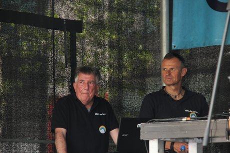 Hans Weber und Roland Küppers von Music on tour