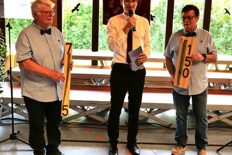 Vertreter der zu Ehrenden Vertreter der zu Ehrenden