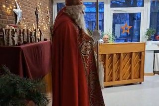 Der Nikolaus zu Besuch beim VdK Waldbrunn